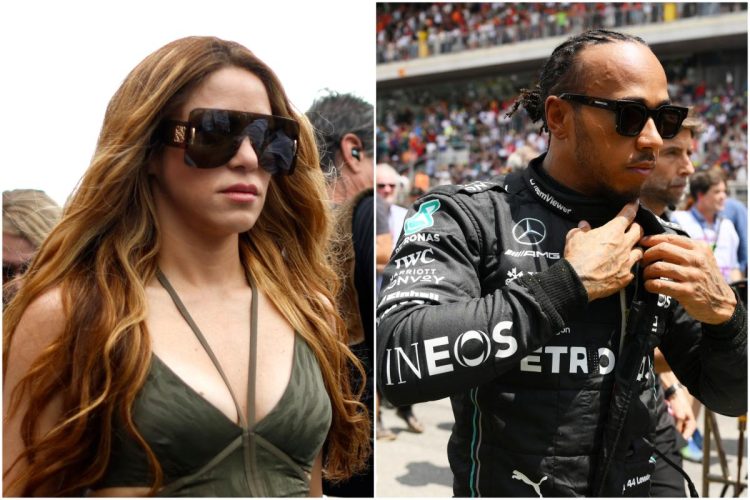 La Prensa Espa Ola Atrapa A Shakira Y Lewis Hamilton En Encuentros Secretos