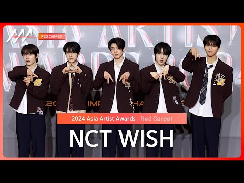 [AAA2024] NCT WISH Red Carpet (엔시티 위시 레드카펫) #AAA2024 #Redcarpet