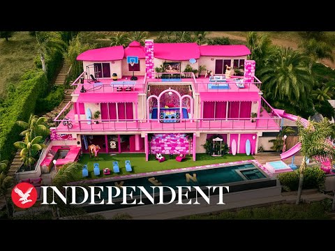 Look inside Barbie's dreamhouse you can rent for free on Airbnb