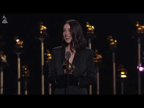 ST.VINCENT Wins BEST ROCK SONG For "BROKEN MAN" | 2025 GRAMMYs Acceptance Speech