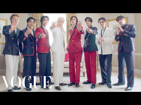 Stray Kids Get Ready for the Met Gala | Last Looks | Vogue