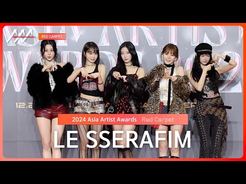 [AAA2024] LE SSERAFIM Red Carpet (르세라핌 레드카펫) #AAA2024 #Redcarpet