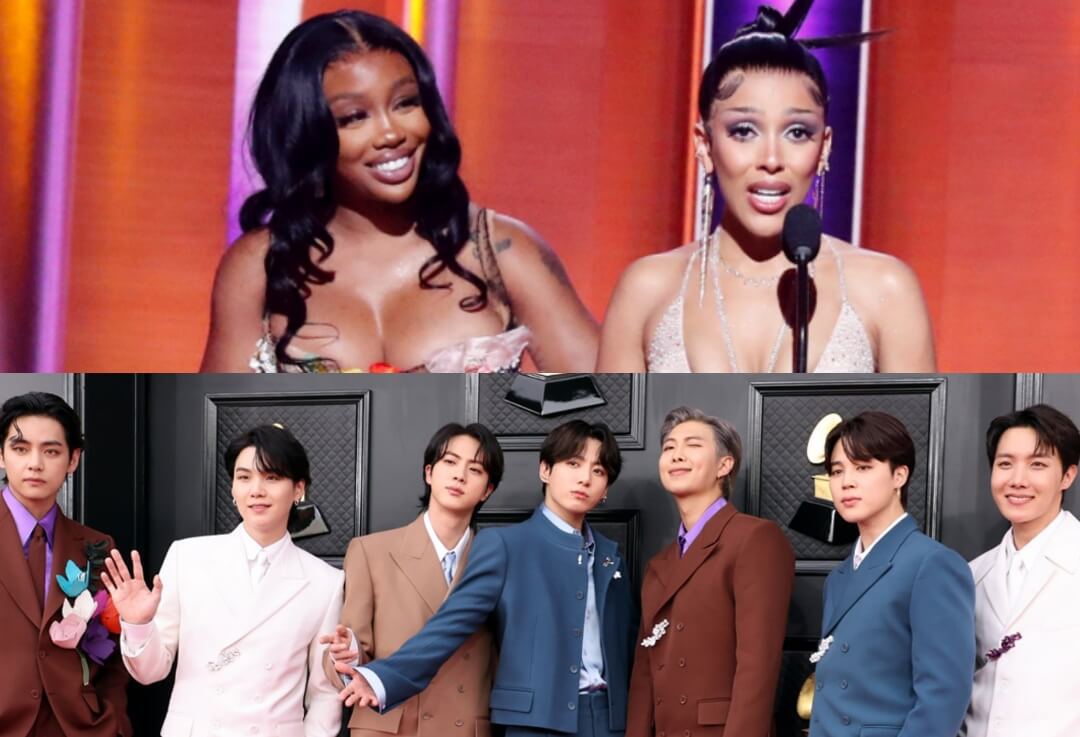 BTS Reacts To Losing Grammys 2022 Award To Doja Cat: 'We're Not Happy  But' - News18