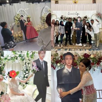 BTS: An American fan married Kim Seokjin and went viral on social media