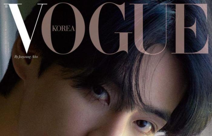 BTS' V creates a storm among fans with cover pictures from Vogue Korea -  Hindustan Times