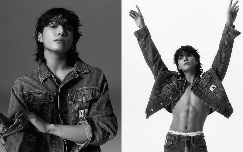 BTS's Jungkook makes Calvin Klein T-shirts look sexy in a new campaign