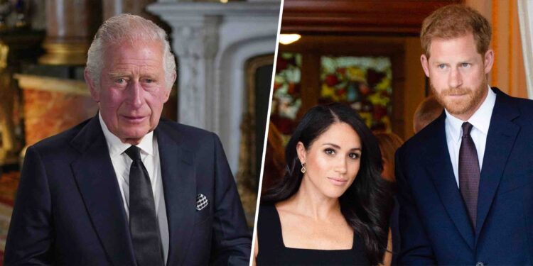 King Charles III regrets evicting Prince Harry and his wife