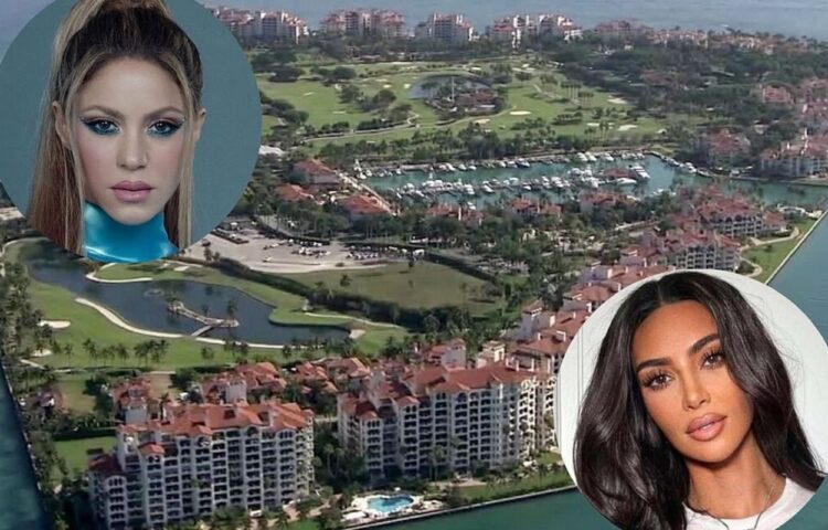 Kim Kardashian and Shakira vie to buy an exclusive mansion in Miami ...