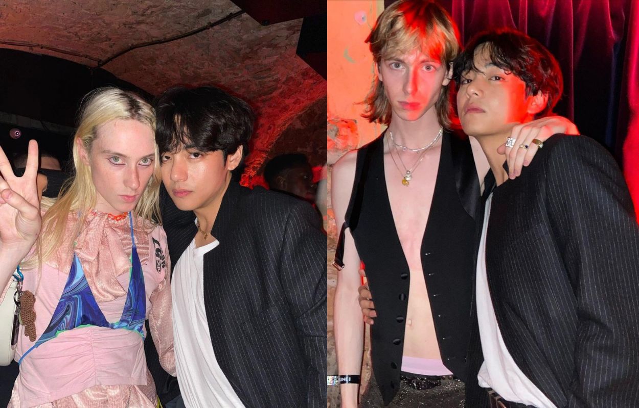BTS' V and BLACKPINK's Lisa are caught having fun at a gay bar in Paris