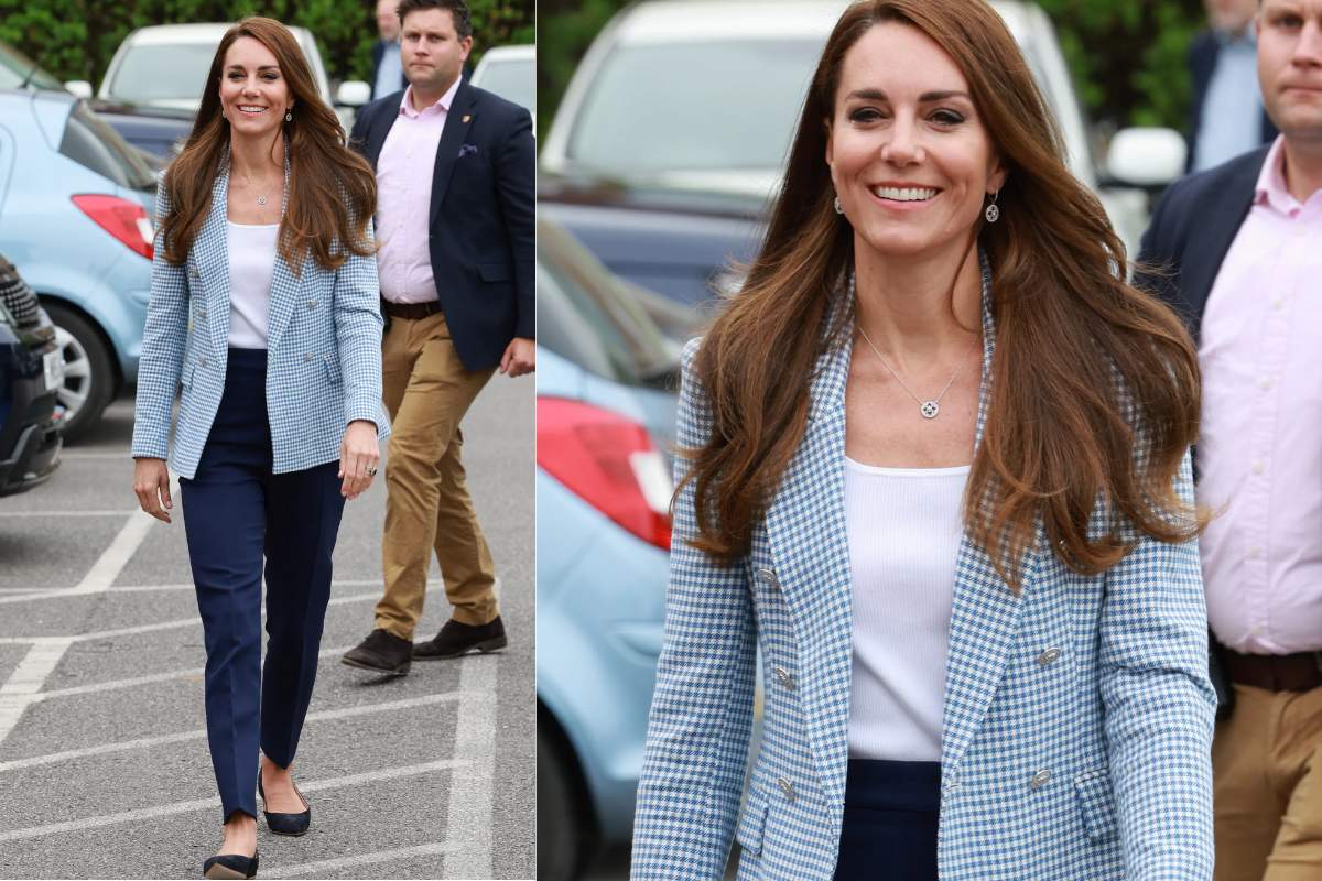 Kate Middleton wears a new blazer to steal the show