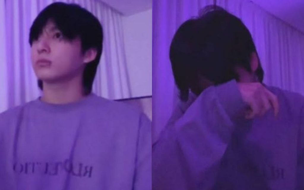 BTS' Jungkook Broke Down In Tears On His Last Live Broadcast