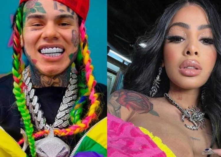 Yailin la mas viral and Tekashi 6ix9ine release aggresive diss track ...