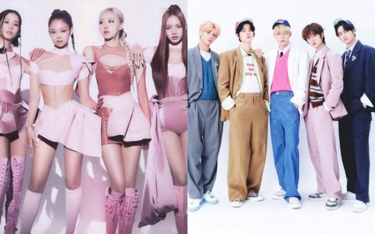 BLACKPINK and TXT are facing off for the Group of the Year title in the US