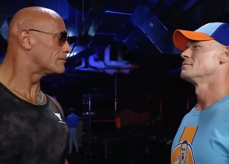 Dwayne Johnson and John Cena return to WWE