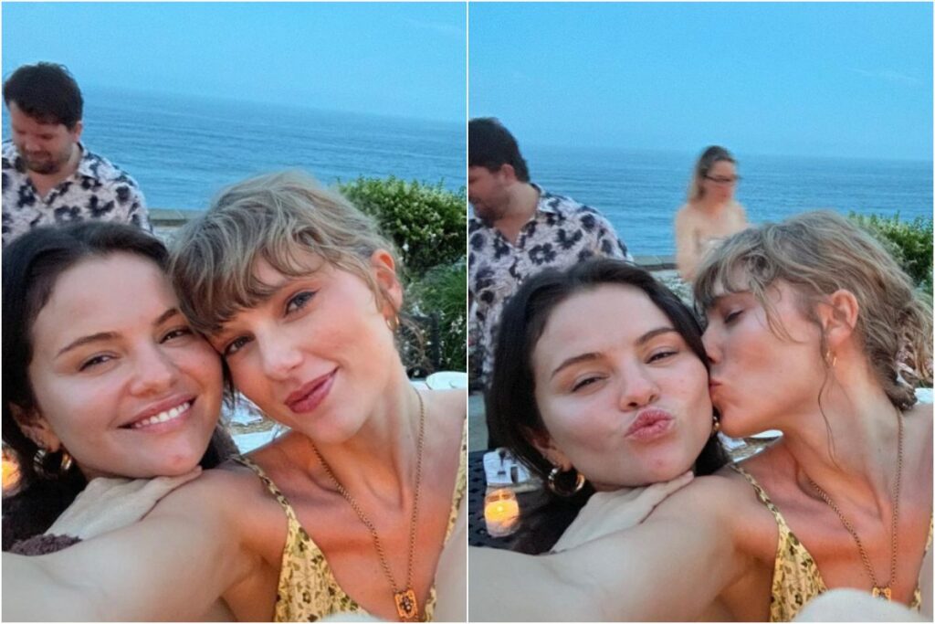 Taylor Swift and her long time friend Selena Gomez share a cute picture ...