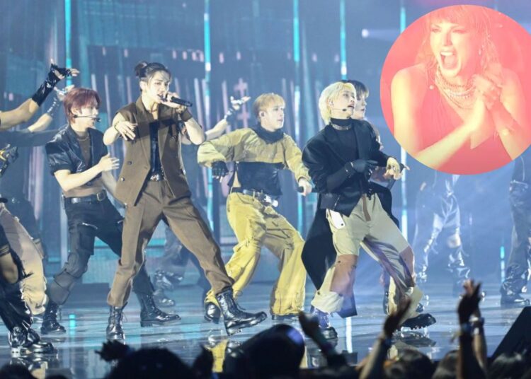 Stray Kids completely dazzled Taylor Swift in the United States