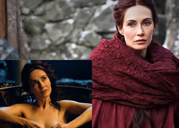 The photos of Melisandre from Game of Thrones as God brought her into ...