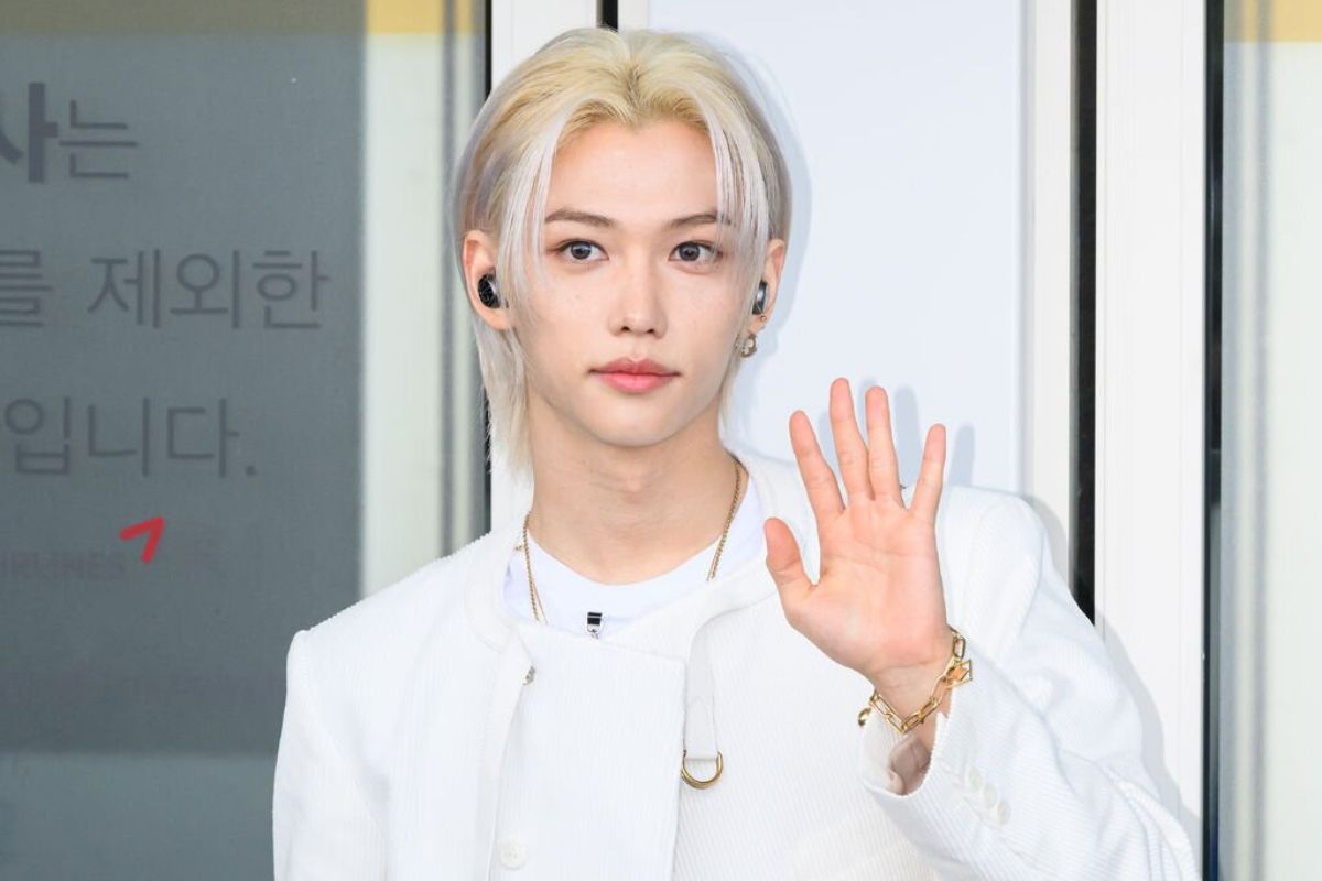 Stray Kids' Felix showcased his personality at the Louis Vuitton