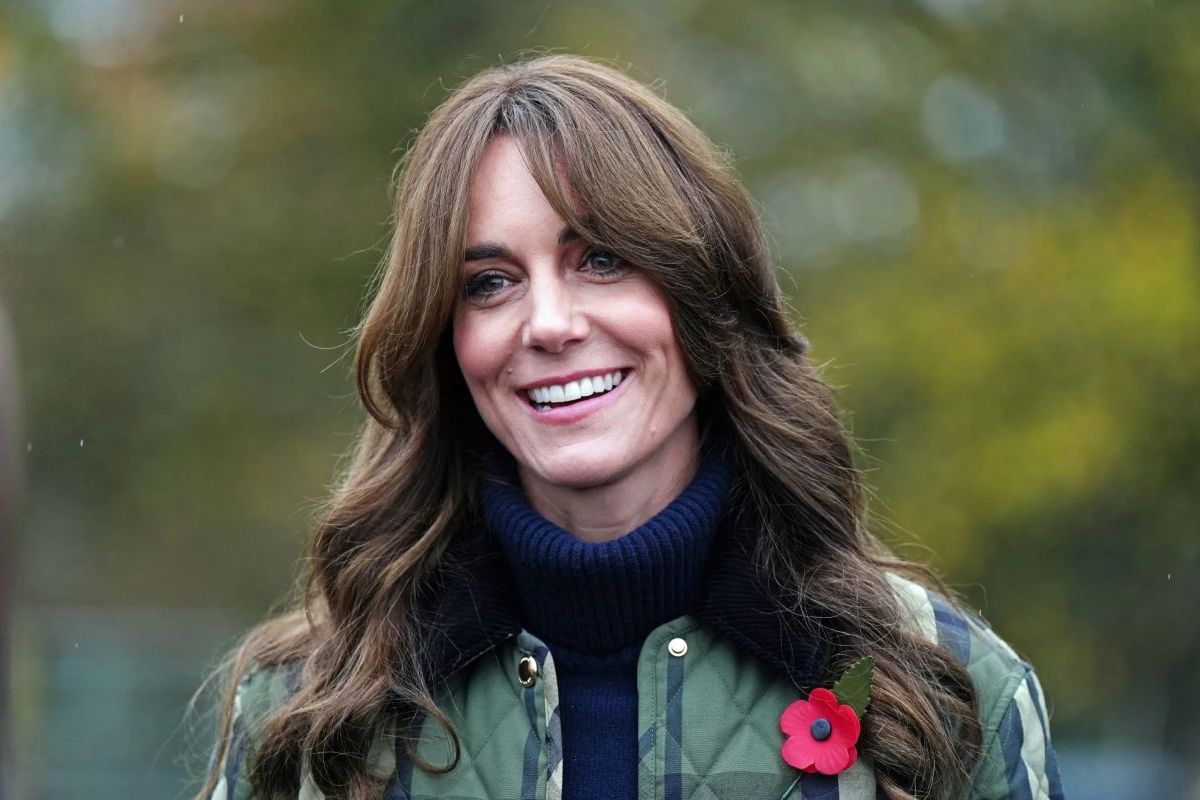 Kate Middleton dresses up in military at her debut as Colonel-in-Chief