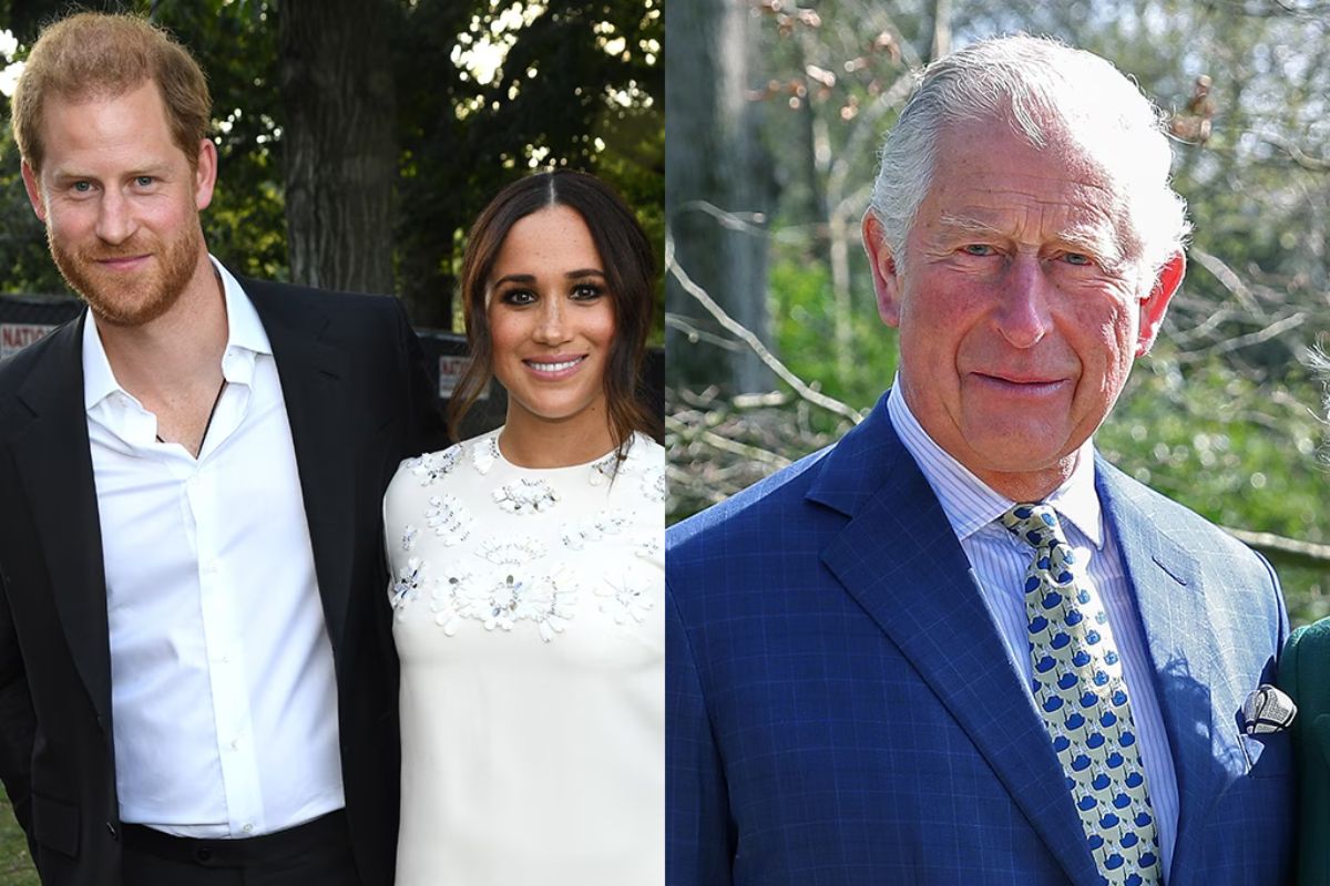 Did Prince Harry and Meghan Markle meet King Charles on New Year's Day?