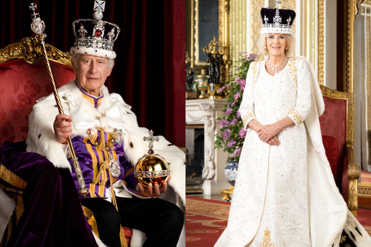 King Charles III and Queen Camilla Parker’s last photograph before his admission to the hospital