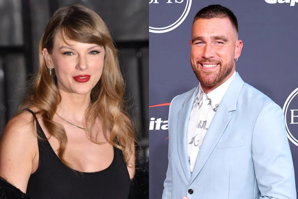 Taylor Swift and Travis Kelce celebrate the arrival of the new year ...