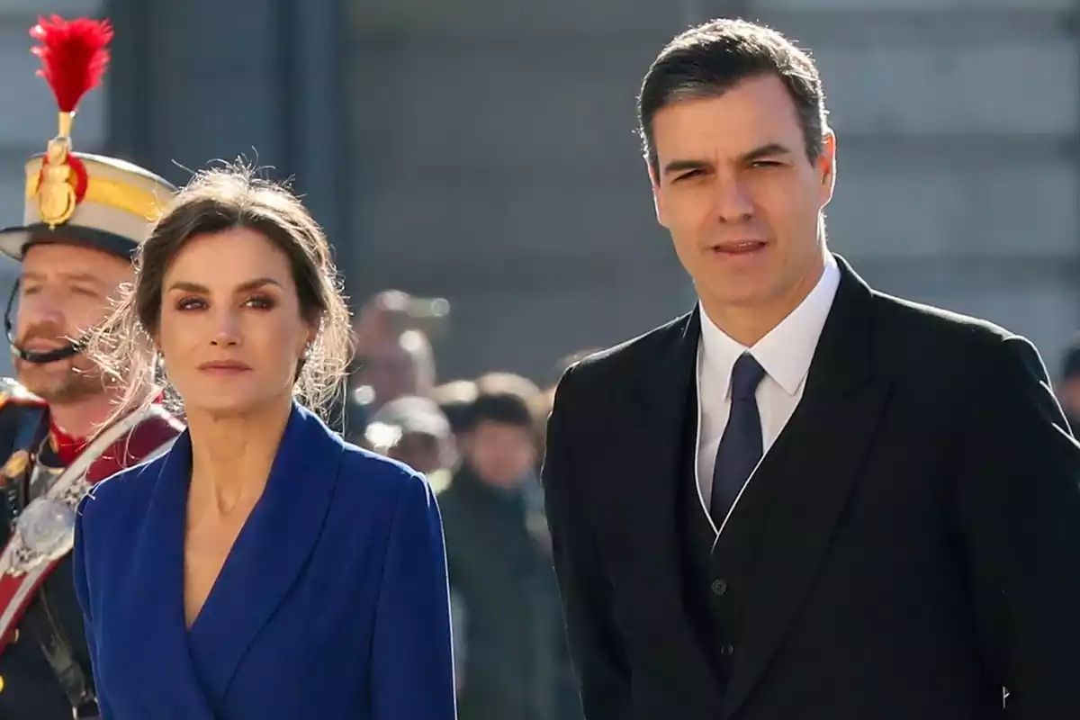 The snub that Queen Letizia gave to Pedro Sanchez, the Spanish Prime Minister