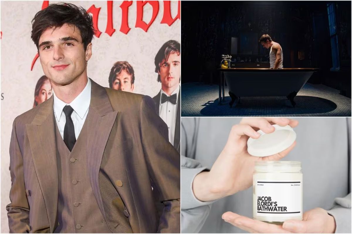 Jacob Elordi reacts to his candle scent to 