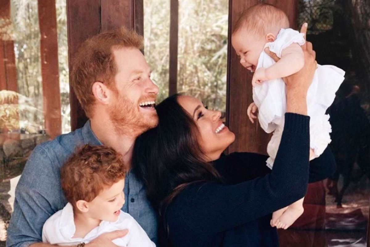 Prince Harry and Meghan Markle make statements about their children