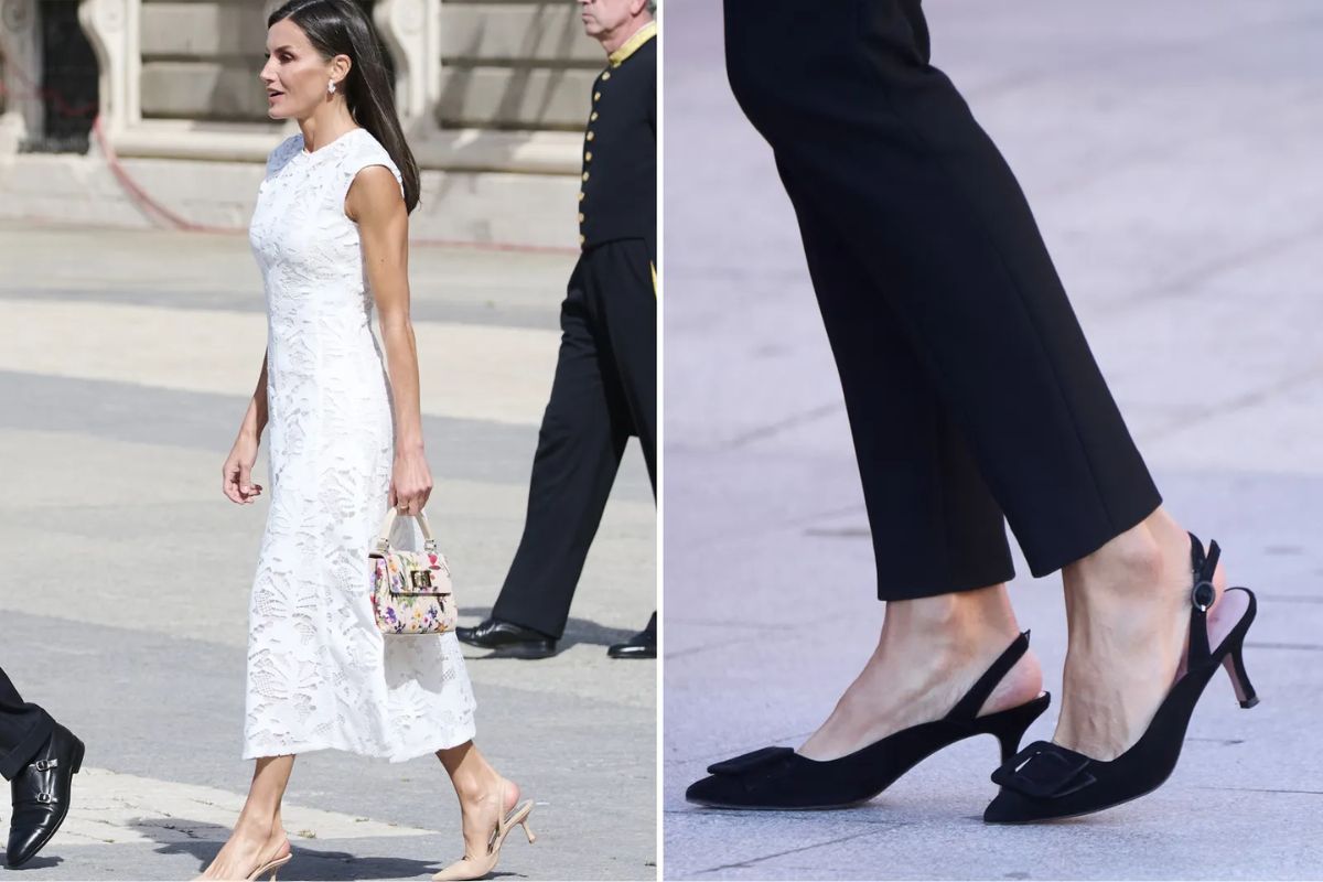 Queen Letizia leaves the high heels aside to feel more comfortable