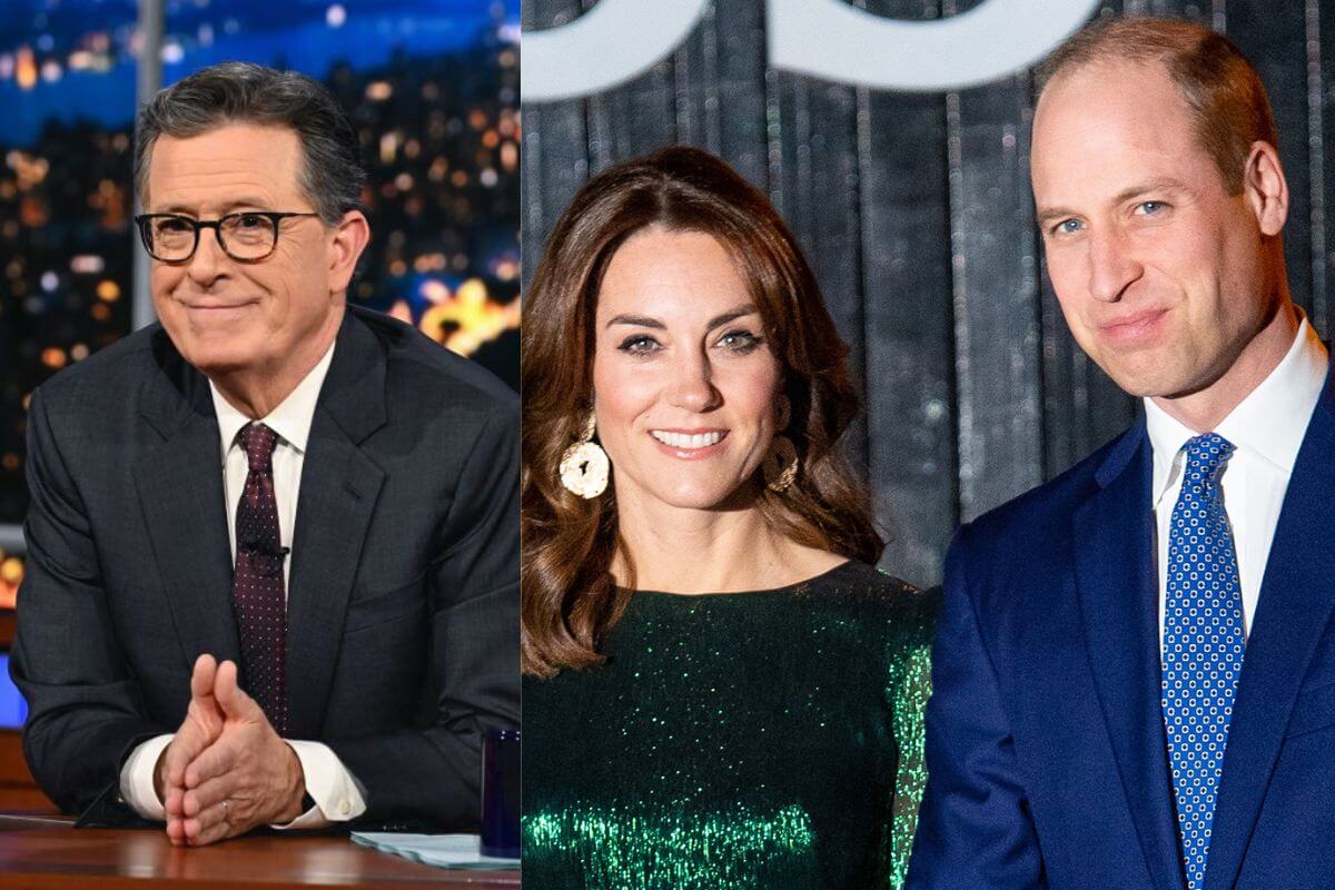 Stephen Colbert revived Prince William's alleged infidelity during Kate's photo controversy