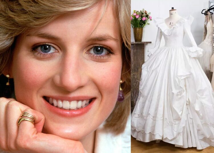 This is why Princess Diana's secret wedding dress was never revealed ...