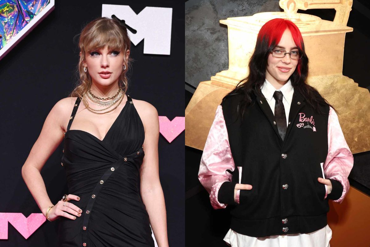 Billie Eilish seems to be taking a dig at Taylor Swift in her latest comments on social media