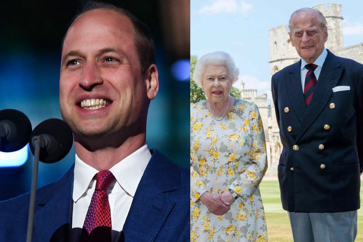 Flashback Prince William tries not to laugh at this hilarious moment with Prince Philip