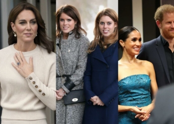 Kate Middleton would be 'hugely worried' by Beatrice and Eugenie 'forming an alliance' with Harry and Meghan