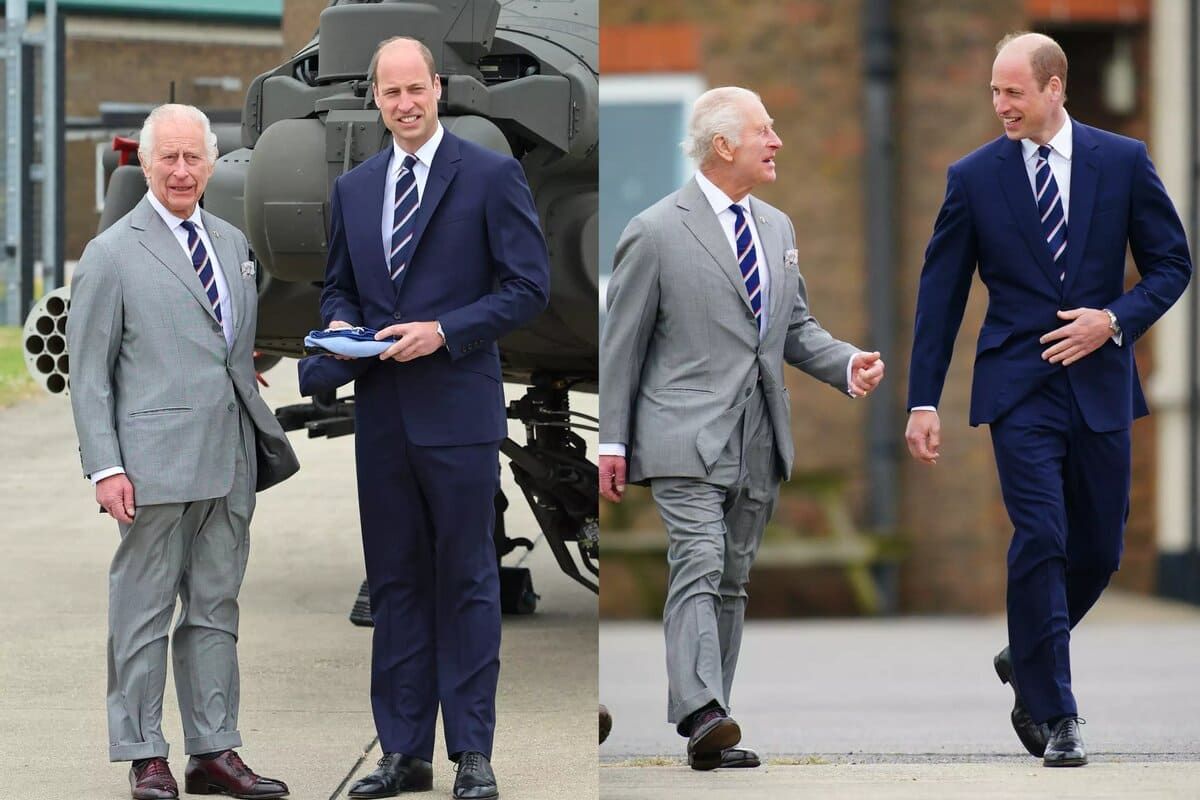 King Charles III reappears with Prince William to give him a new military appointment