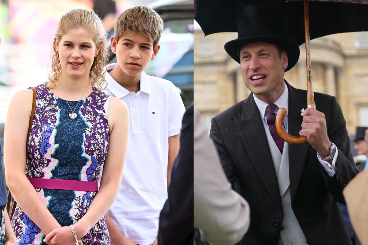 Lady Louise Windsor and James of Wessex are the only ones who did not join Prince William in public support