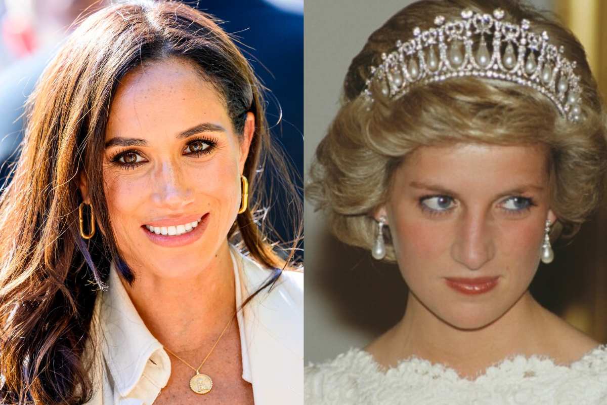 Meghan Markle perfectly recreated an iconic Princess Diana’s look in her return to the United States