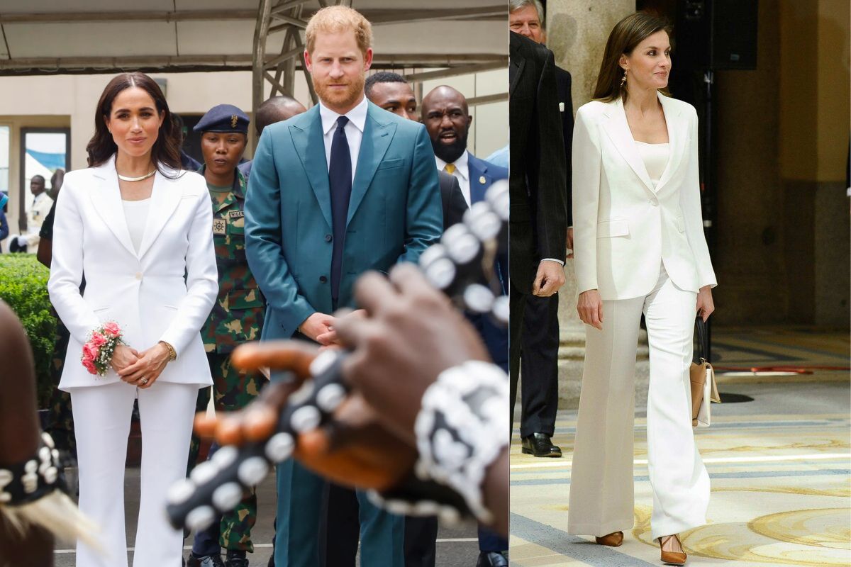 Meghan Markle would have been inspired by Queen Letizia for her last look in Nigeria