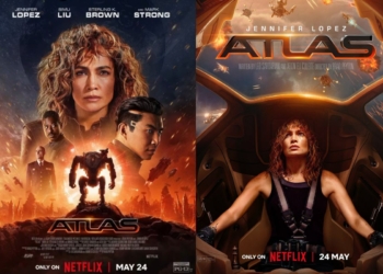Netflix's ATLAS starring Jennifer Lopez is the #1 movie in the United States and worldwide