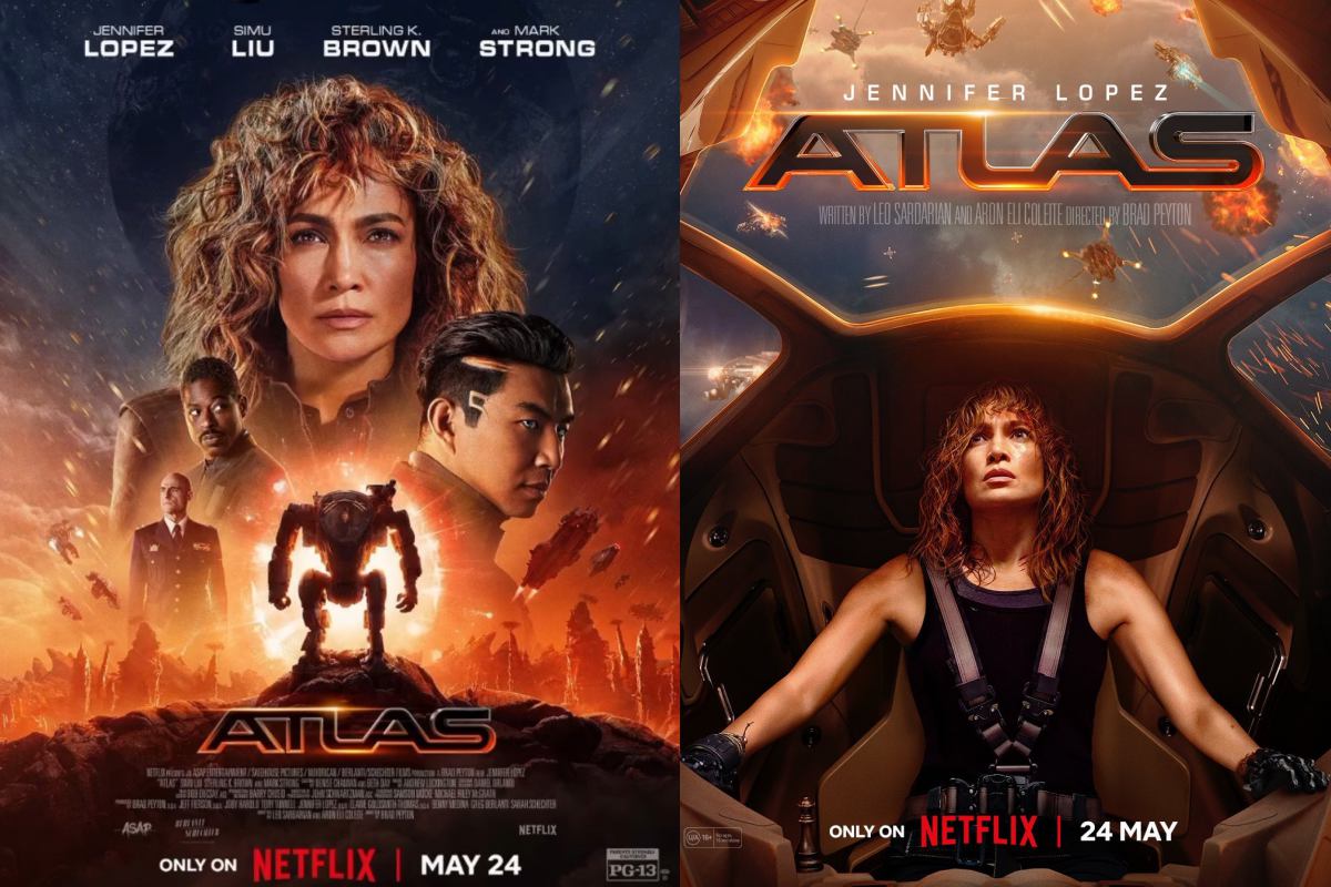 Netflix's ATLAS starring Jennifer Lopez is the #1 movie in the United States and worldwide