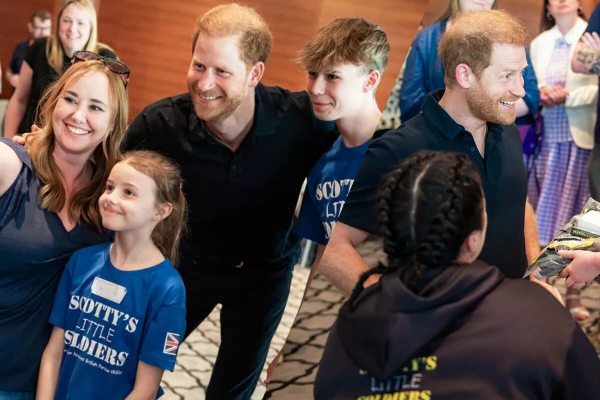 Prince Harry's heartfelt visit to children of deceased military personnel in the UK