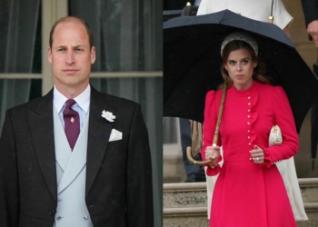 Prince William and Princess Beatrice were together at a public event. Is she Kate Middleton's replacement