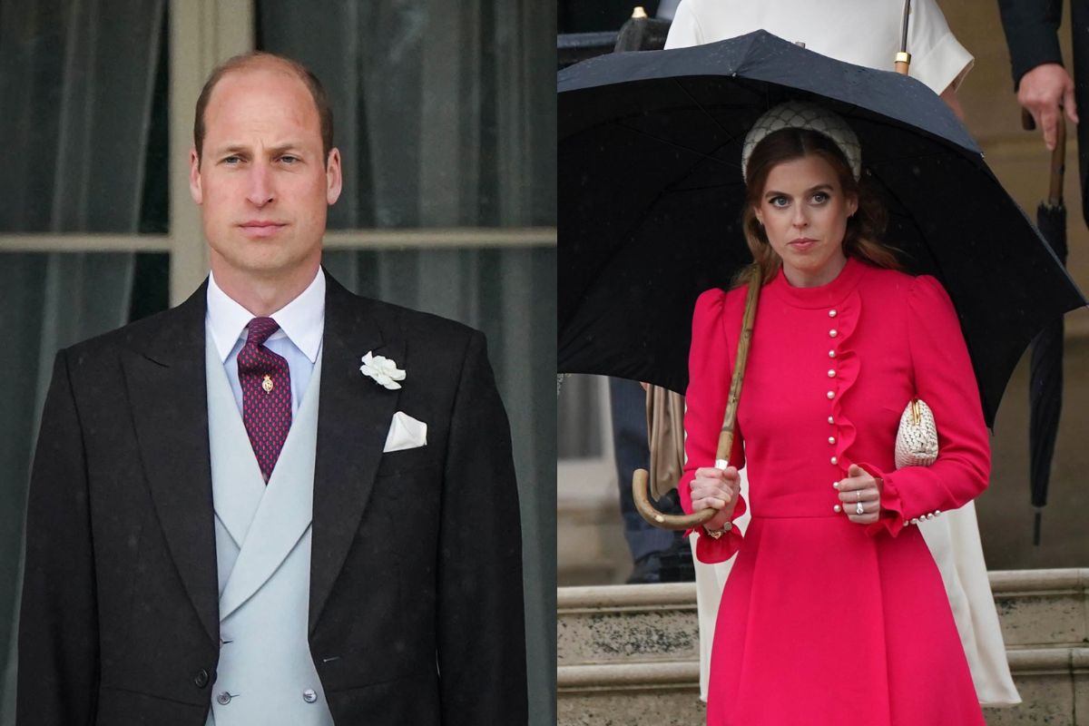 Prince William and Princess Beatrice were together at a public event. Is she Kate Middleton's replacement
