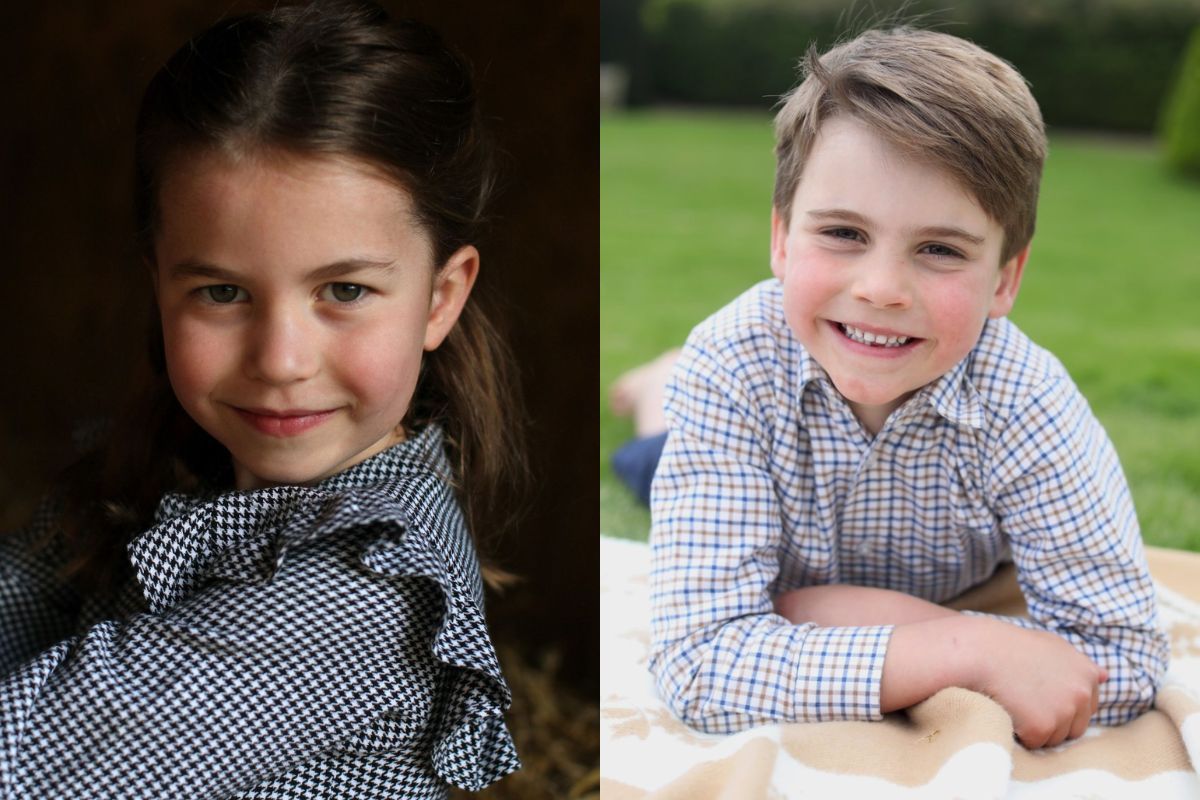 Princess Charlotte and her tender attention towards her younger brother, Prince Louis