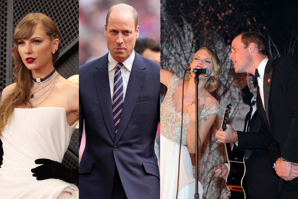 The iconic moment Prince William duets with Taylor Swift