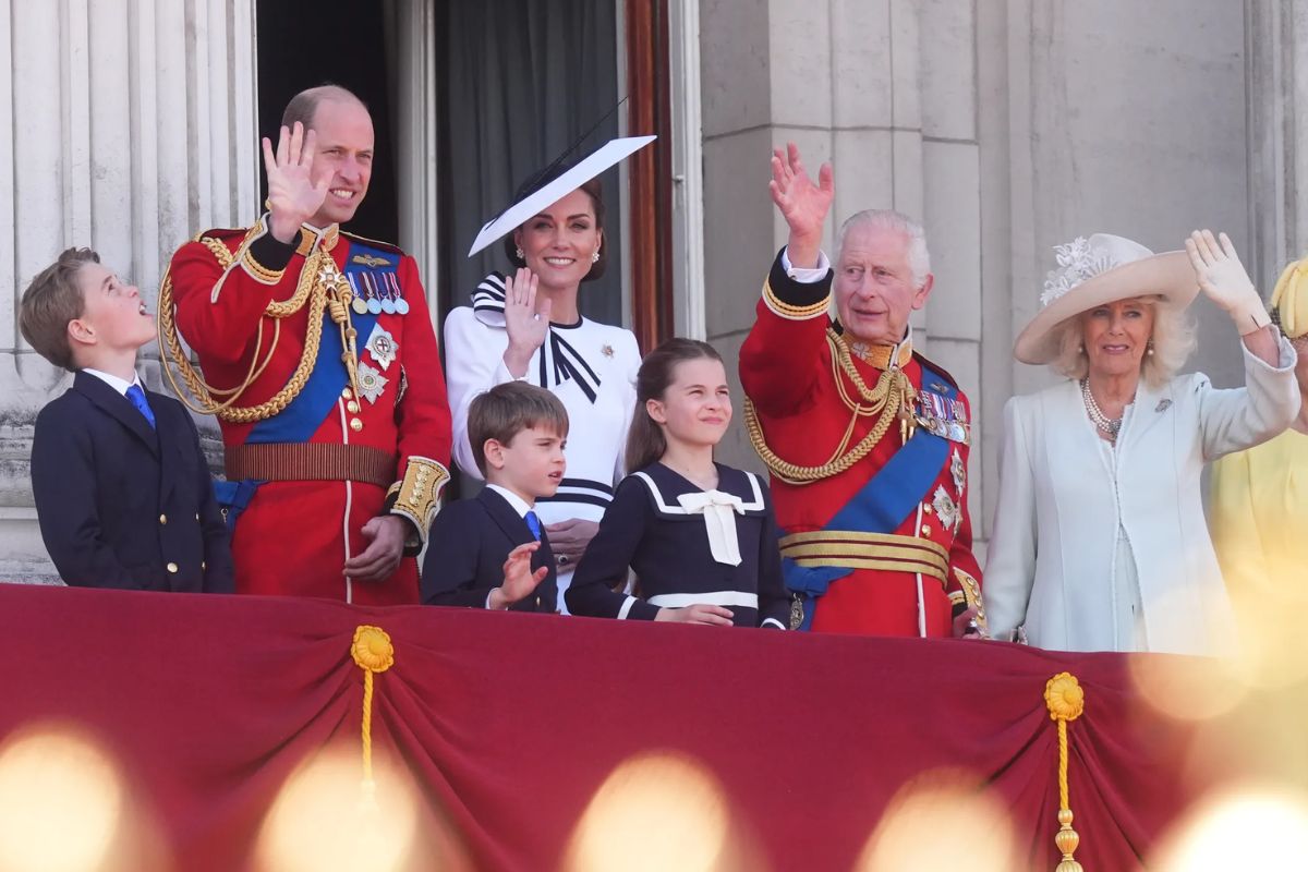 A lip reader reveals conversations between royal members at Trooping the Colour