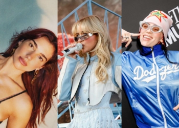 Blue is the new black why Dua Lipa, Billie Eilish, and Sabrina Carpenter are rocking blue covers this year