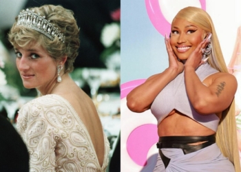 Nicki Minaj holds a moment of silence for Princess Diana at her UK show