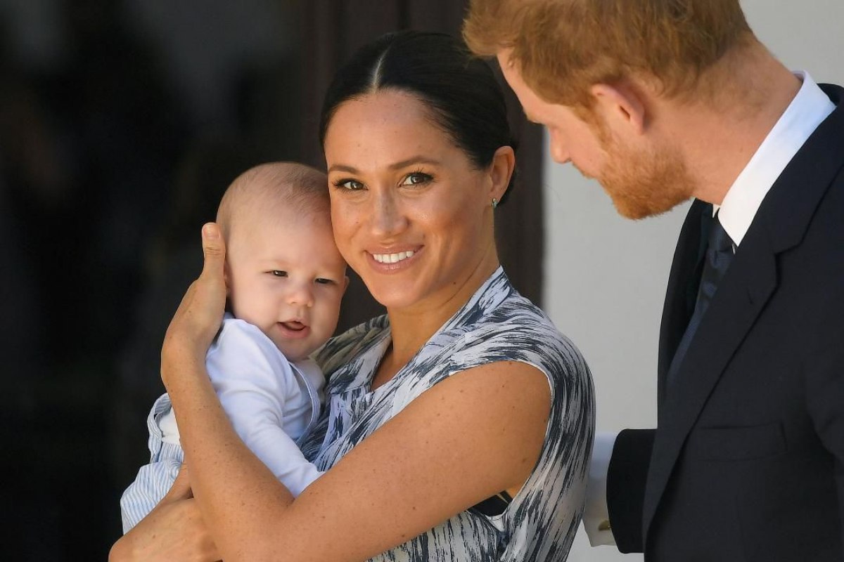 Prince Archie shows he has a big American side with mom Meghan Markle